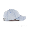 topi besbol denim topi besbol vintaj